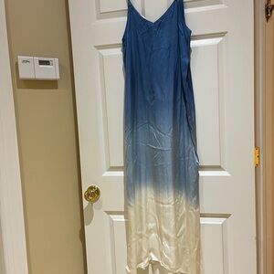 Dear John ombré Blue slip Dress